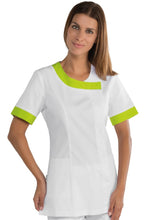 Carica l'immagine nel visualizzatore di Gallery, Casacca Delhi bianca e mela 005428