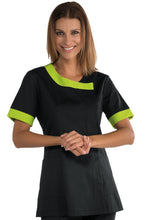 Carica l'immagine nel visualizzatore di Gallery, Casacca Delhi nera e mela 005436