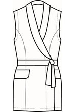 Carica l'immagine nel visualizzatore di Gallery, Kimono phoenix disegno front