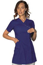 Carica l'immagine nel visualizzatore di Gallery, Casacca Minorca misto cotone light blu 006602