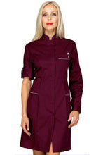 Carica l'immagine nel visualizzatore di Gallery, Camice Venezia Bordeaux profilo grigio