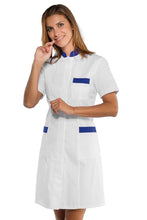 Carica l'immagine nel visualizzatore di Gallery, Camice da Donna coreano Catalina bianco e blu