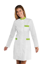 Carica l'immagine nel visualizzatore di Gallery, Camice da Donna coreano Catalina bianco e verde