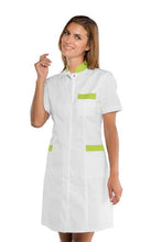 Carica l'immagine nel visualizzatore di Gallery, Camice da Donna coreano Catalina bianco e verde