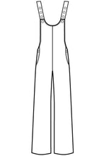 Carica l'immagine nel visualizzatore di Gallery, Salopette Super Stretch disegno front