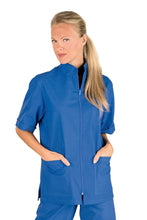 Carica l'immagine nel visualizzatore di Gallery, Casacca Samarcanda Cotone Azzurra 036400M