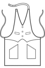Carica l'immagine nel visualizzatore di Gallery, Grembiule Garcon disegno