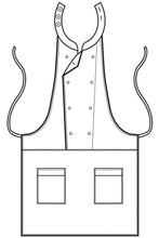 Carica l'immagine nel visualizzatore di Gallery, Grembiule Assuan disegno