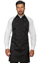 Carica l'immagine nel visualizzatore di Gallery, Grembiule Assuan nero e grigio 037312