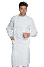 Carica l'immagine nel visualizzatore di Gallery, Camice dentista bianco apertura laterale - ITALIADIVISE
