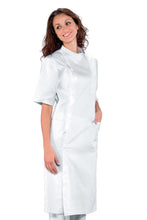 Carica l'immagine nel visualizzatore di Gallery, Camice dentista bianco apertura laterale - ITALIADIVISE