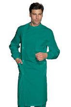 Carica l'immagine nel visualizzatore di Gallery, Camice dentista verde apertura laterale - ITALIADIVISE