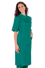 Carica l'immagine nel visualizzatore di Gallery, Camice dentista verde apertura laterale - ITALIADIVISE