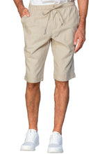 Carica l'immagine nel visualizzatore di Gallery, Pantaloncino Slim Zip Lino