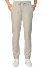 Carica l'immagine nel visualizzatore di Gallery, Pantalone Slim Zip Lino