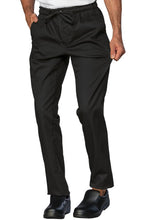 Carica l'immagine nel visualizzatore di Gallery, Pantalone Slim Zip Cotone Stretch nero