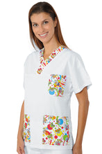 Carica l'immagine nel visualizzatore di Gallery, Casacca collo a V Smile 045032