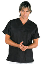 Carica l'immagine nel visualizzatore di Gallery, Casacca collo a V Nera 045401