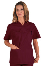 Carica l'immagine nel visualizzatore di Gallery, Casacca collo a V Bordeaux 045403