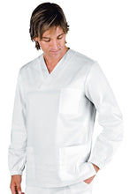 Carica l'immagine nel visualizzatore di Gallery, Casacca collo a V maniche lunghe 045900