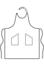 Carica l'immagine nel visualizzatore di Gallery, Grembiule Sommelier sena taschino 049001NP