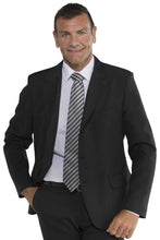 Carica l'immagine nel visualizzatore di Gallery, Giacca Uomo 3 bottoni nera 053101