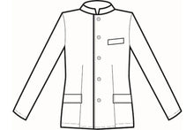 Carica l'immagine nel visualizzatore di Gallery, Giacca elegante unisex Miami disegno front