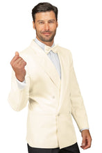Carica l'immagine nel visualizzatore di Gallery, Giacca doppio petto collo lancia crema 054105