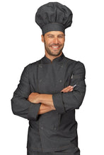 Carica l'immagine nel visualizzatore di Gallery, Giacca cuoco bottoni a pressione jeans 057041