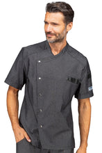 Carica l'immagine nel visualizzatore di Gallery, Giacca Cuoco Erickson Black Jeans mm 058461