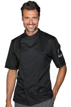 Carica l'immagine nel visualizzatore di Gallery, Giacca cuoco Tokyo nera 058981M