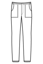 Carica l'immagine nel visualizzatore di Gallery, Pantalone Richmond disegno front