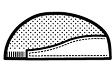 Carica l'immagine nel visualizzatore di Gallery, Cuffietta Donna disegno side