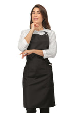 Carica l'immagine nel visualizzatore di Gallery, Grembiule Champagne nero 088001