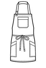 Carica l'immagine nel visualizzatore di Gallery, Grembiule Oregon Disegno short front