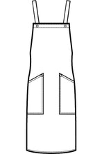 Carica l'immagine nel visualizzatore di Gallery, Grembiule Watson disegno front