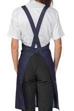 Carica l'immagine nel visualizzatore di Gallery, Grembiule Samurai stone denim