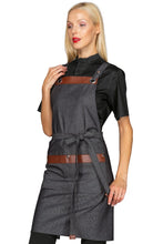 Carica l'immagine nel visualizzatore di Gallery, Grembiule Milford black jeans 088841