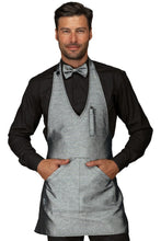 Carica l'immagine nel visualizzatore di Gallery, Grembiule Bistro Lurex Silver 090242