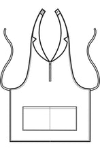 Carica l'immagine nel visualizzatore di Gallery, Grembiule Madeira zip disegno