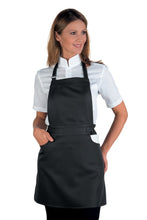 Carica l'immagine nel visualizzatore di Gallery, Grembiule Donna Ischia Colours nero 090401