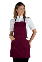 Carica l'immagine nel visualizzatore di Gallery, Grembiule Donna Ischia Colours bordeaux 090403