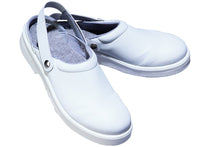 Carica l'immagine nel visualizzatore di Gallery, Zoccoli con puntale bianchi isacco 112050