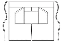 Carica l'immagine nel visualizzatore di Gallery, Grembiule Versailles porta tablet disegno