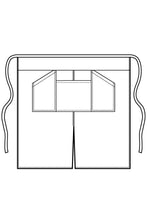 Carica l'immagine nel visualizzatore di Gallery, Isacco grembiule Santiago stone disegno
