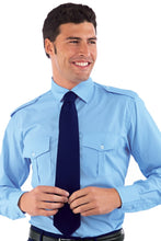 Carica l'immagine nel visualizzatore di Gallery, Cravatta classica Isacco blu 115102