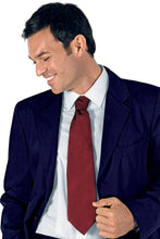 Carica l'immagine nel visualizzatore di Gallery, Cravatta punto spillo bordeaux 115223