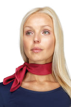 Carica l'immagine nel visualizzatore di Gallery, Foulard Donna bordeaux 115403