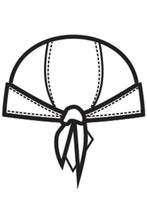 Carica l'immagine nel visualizzatore di Gallery, Bandana isacco disegno rear