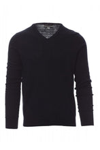 Carica l'immagine nel visualizzatore di Gallery, Maglia business uomo collo a V blue navy